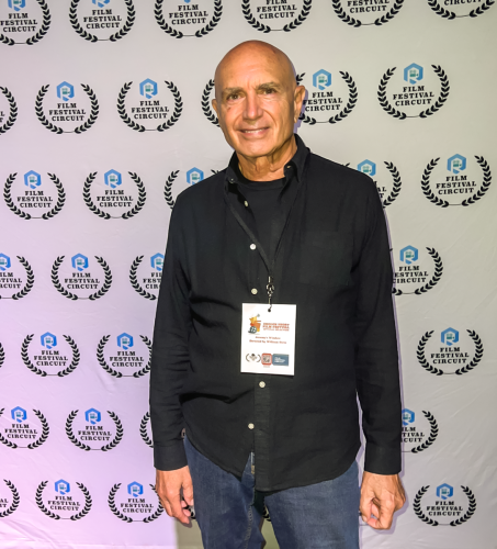 William Stetz, director of Jeremy's Window at the Oregon Short Film Festival, May 2023.